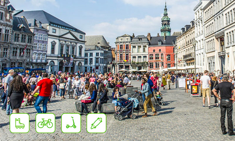 wiko roller bike parade - Mons