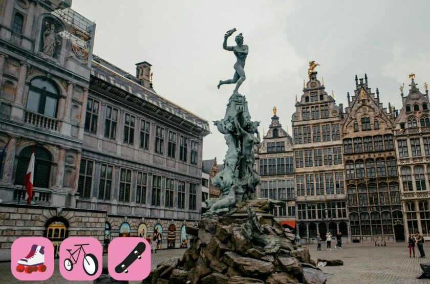 wiko roller bike parade - Antwerp