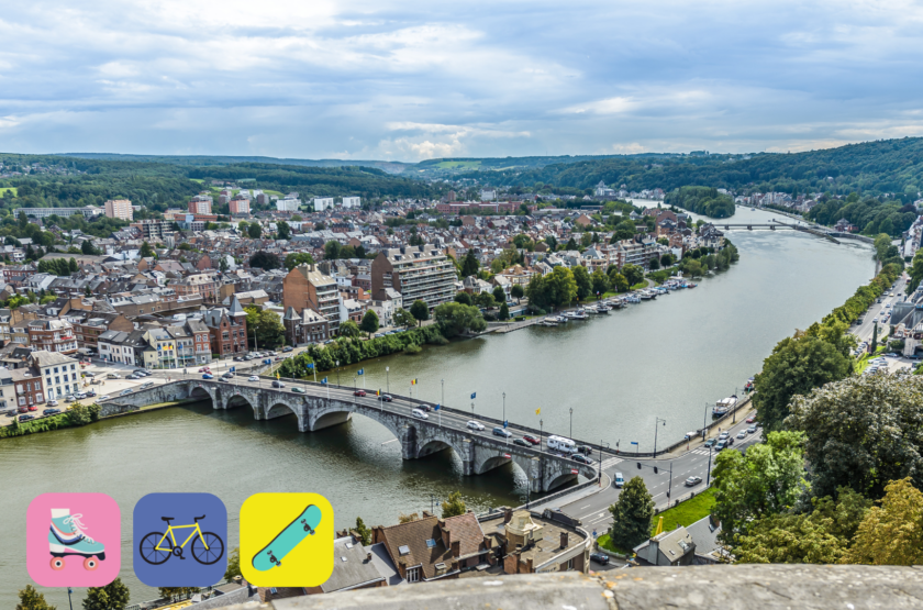 wiko roller bike parade - Namur