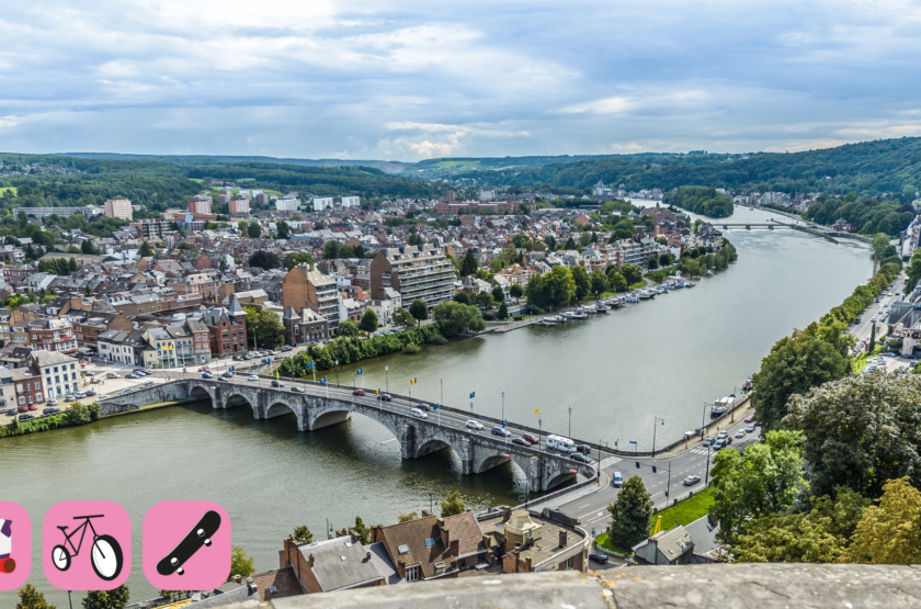 wiko roller bike parade - Namur